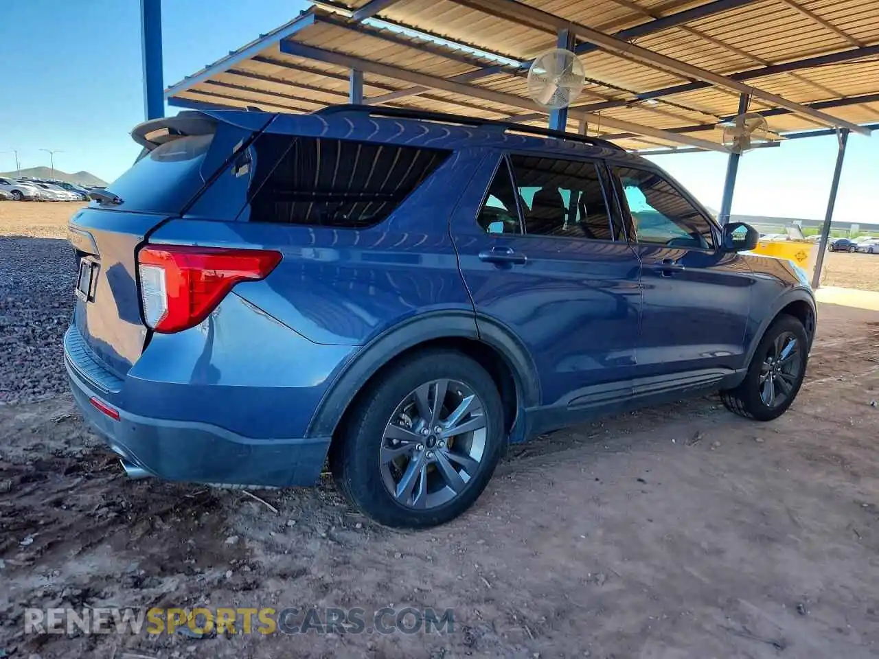 3 Photograph of a damaged car 1FMSK7DH1MGB71182 FORD EXPLORER 2021
