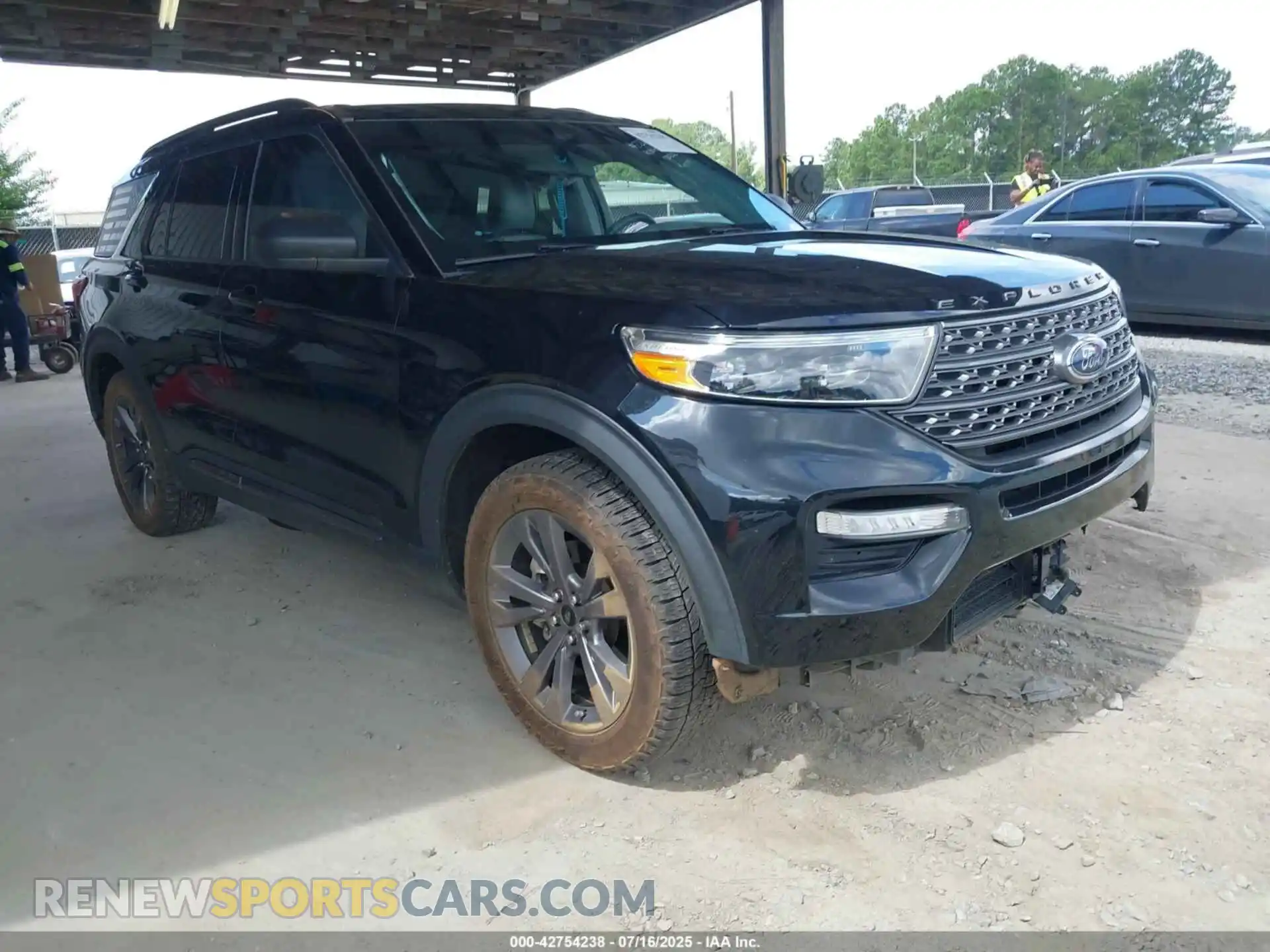 1 Photograph of a damaged car 1FMSK7DH1MGC07212 FORD EXPLORER 2021