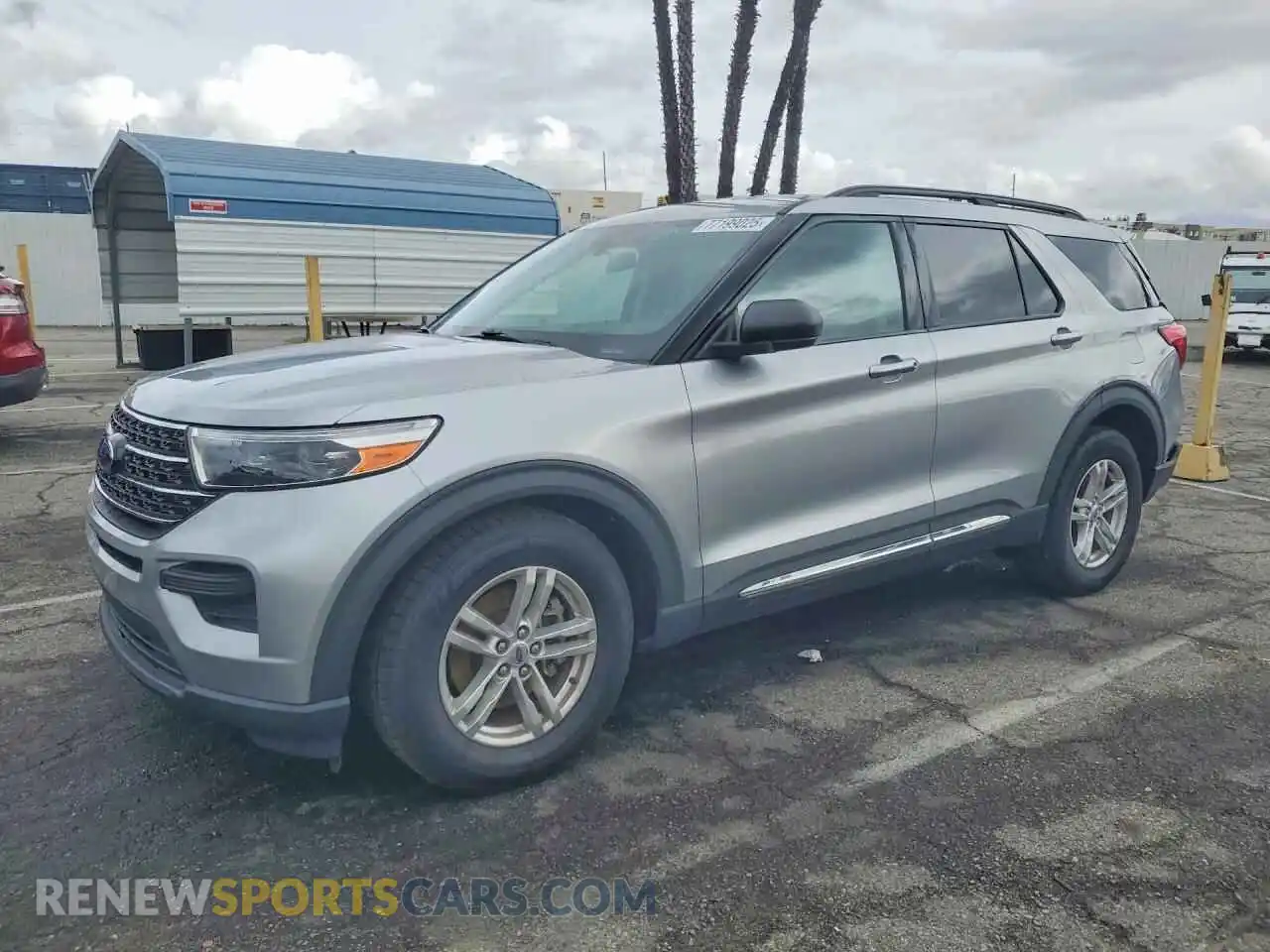 1 Photograph of a damaged car 1FMSK7DH1MGC22616 FORD EXPLORER 2021