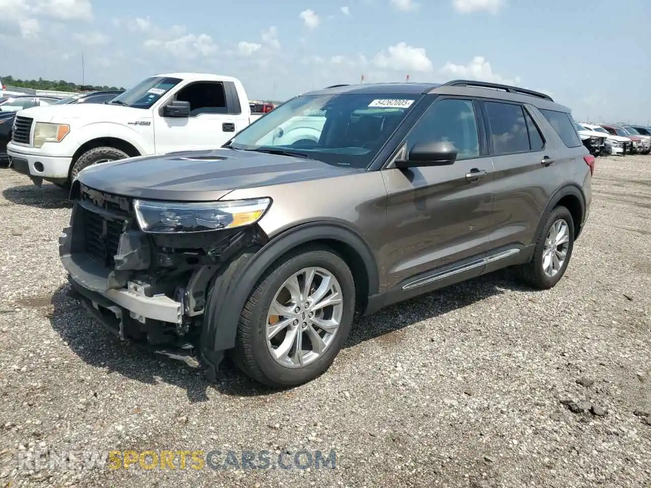 1 Photograph of a damaged car 1FMSK7DH2MGA04636 FORD EXPLORER 2021