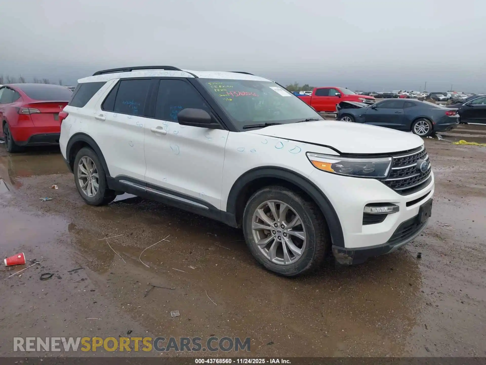 1 Photograph of a damaged car 1FMSK7DH2MGA04796 FORD EXPLORER 2021