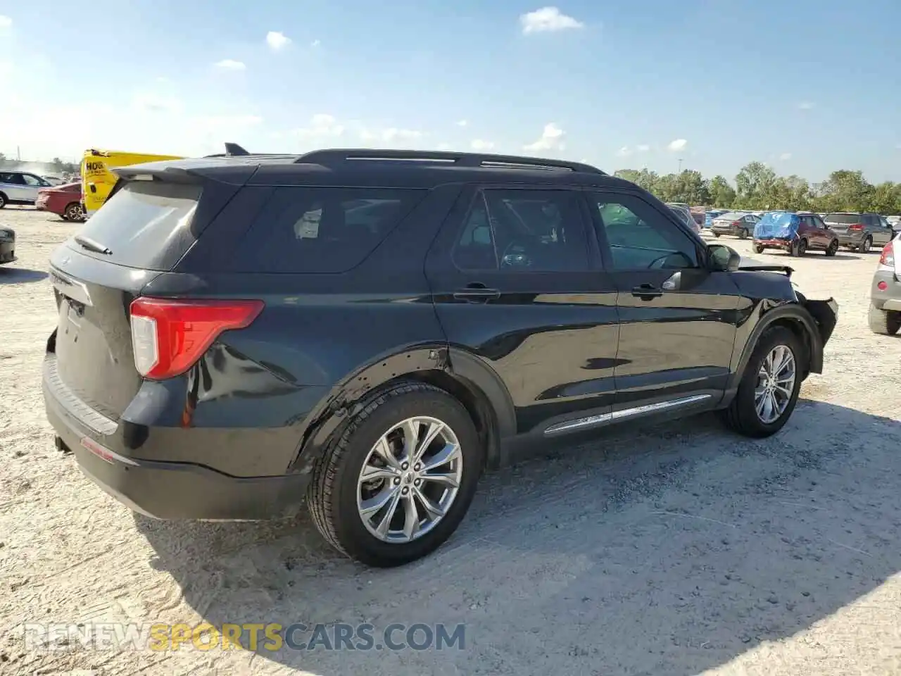 3 fotografías del automóvil dañado 1FMSK7DH2MGA45820 FORD EXPLORER 2021