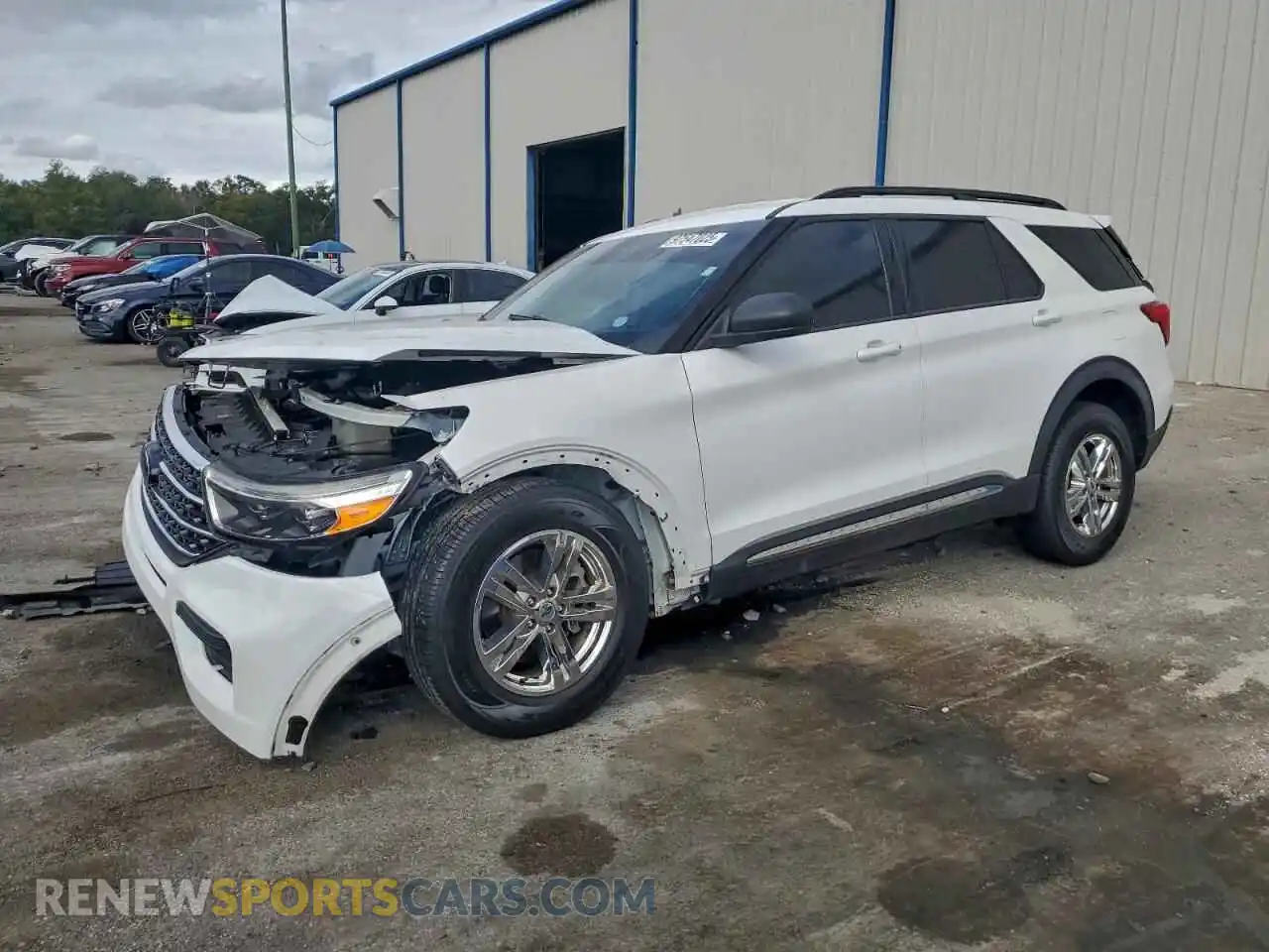 1 Photograph of a damaged car 1FMSK7DH2MGA56915 FORD EXPLORER 2021