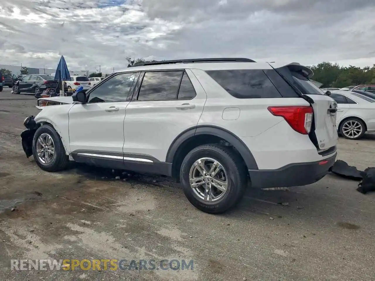 2 Photograph of a damaged car 1FMSK7DH2MGA56915 FORD EXPLORER 2021