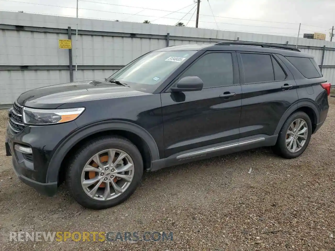 1 Photograph of a damaged car 1FMSK7DH2MGB20676 FORD EXPLORER 2021