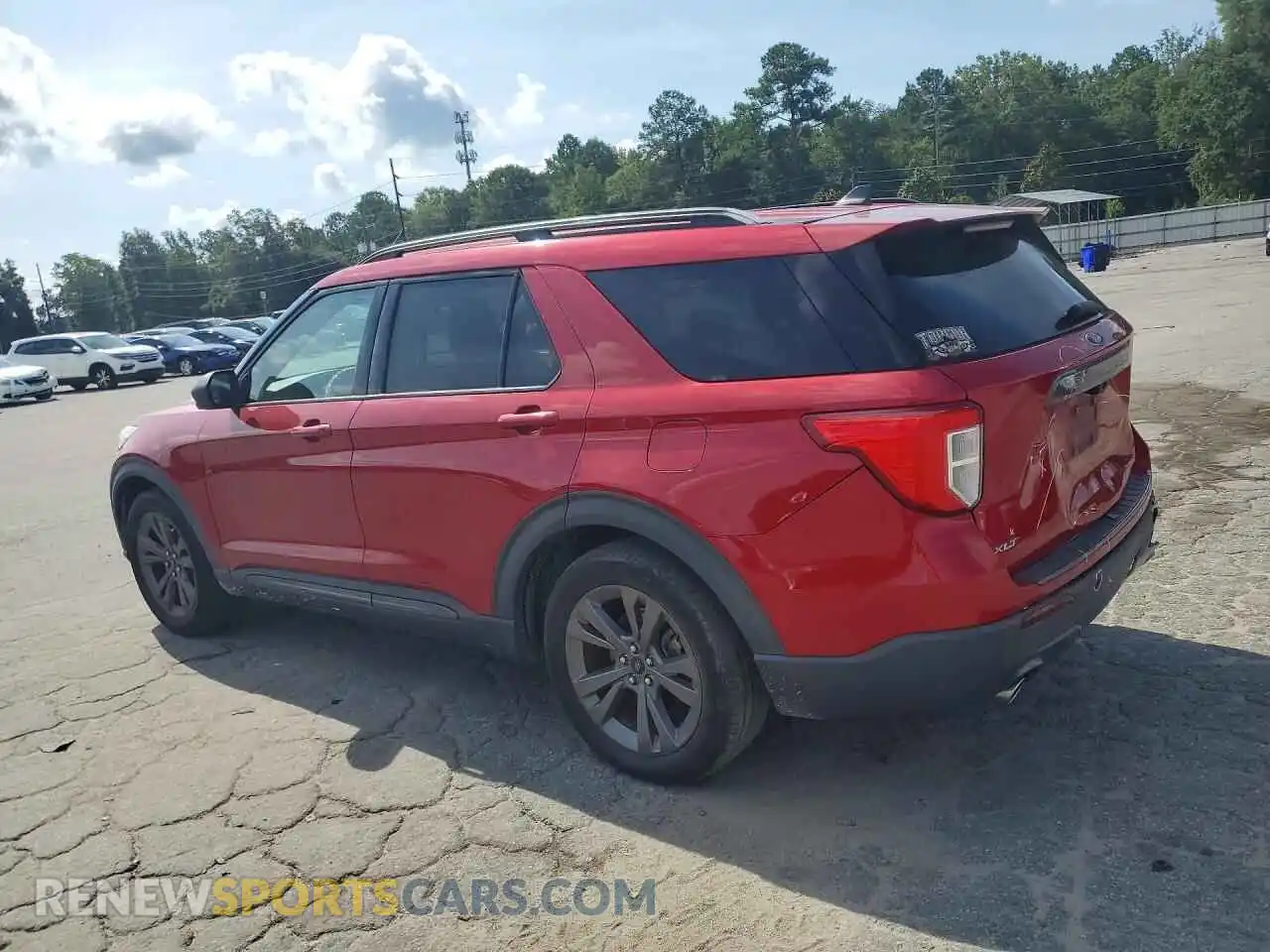 2 Photograph of a damaged car 1FMSK7DH2MGB61051 FORD EXPLORER 2021