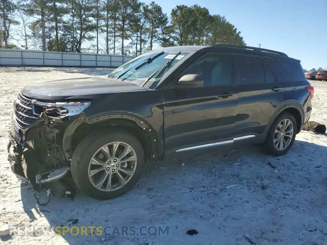 1 Photograph of a damaged car 1FMSK7DH2MGC06991 FORD EXPLORER 2021