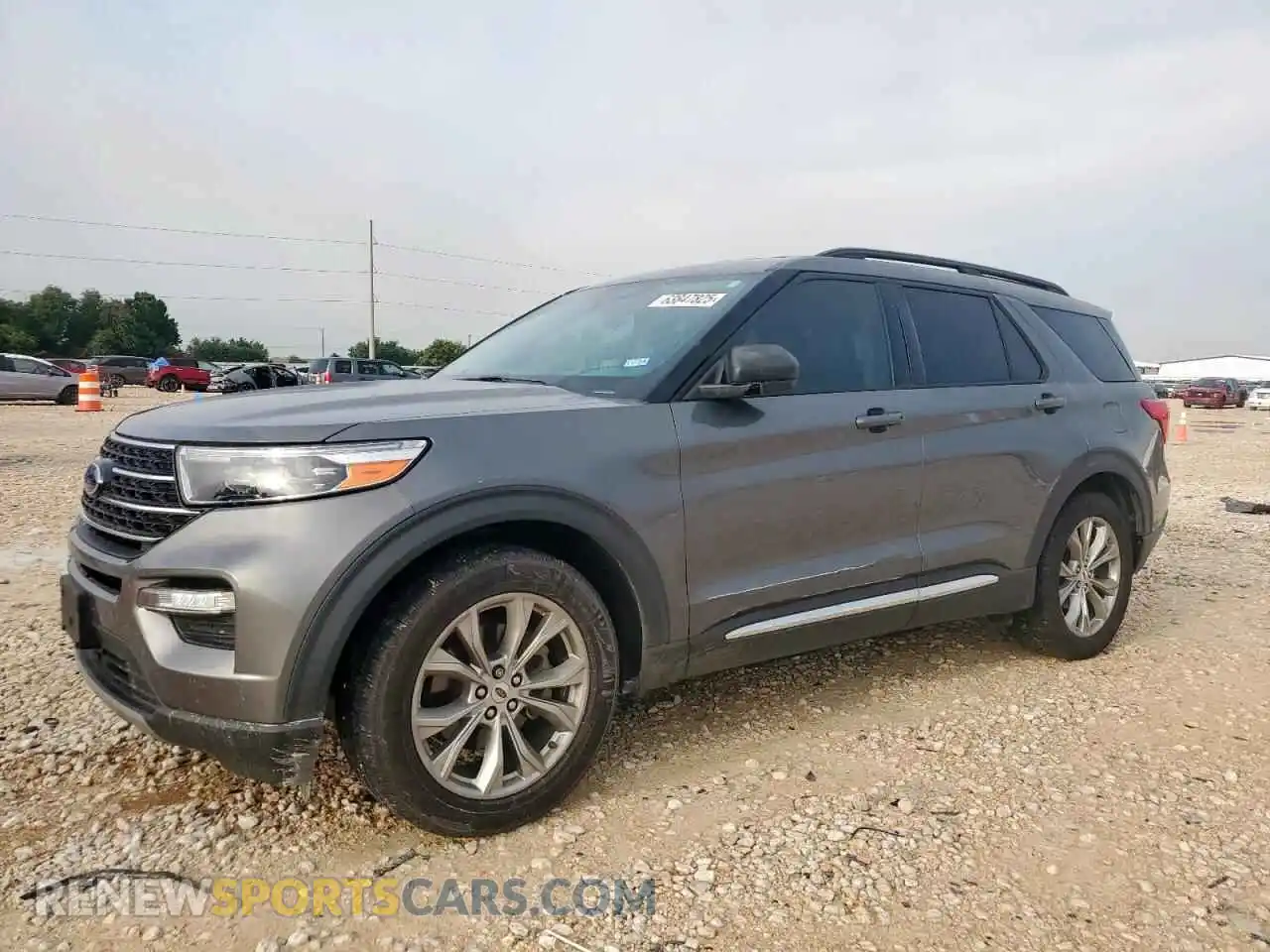 1 Photograph of a damaged car 1FMSK7DH2MGC16257 FORD EXPLORER 2021