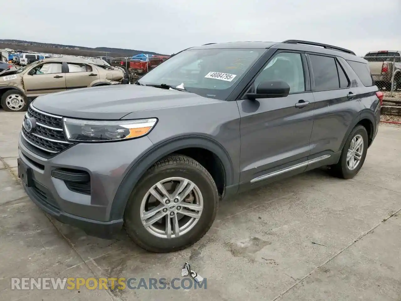 1 Photograph of a damaged car 1FMSK7DH2MGC40641 FORD EXPLORER 2021