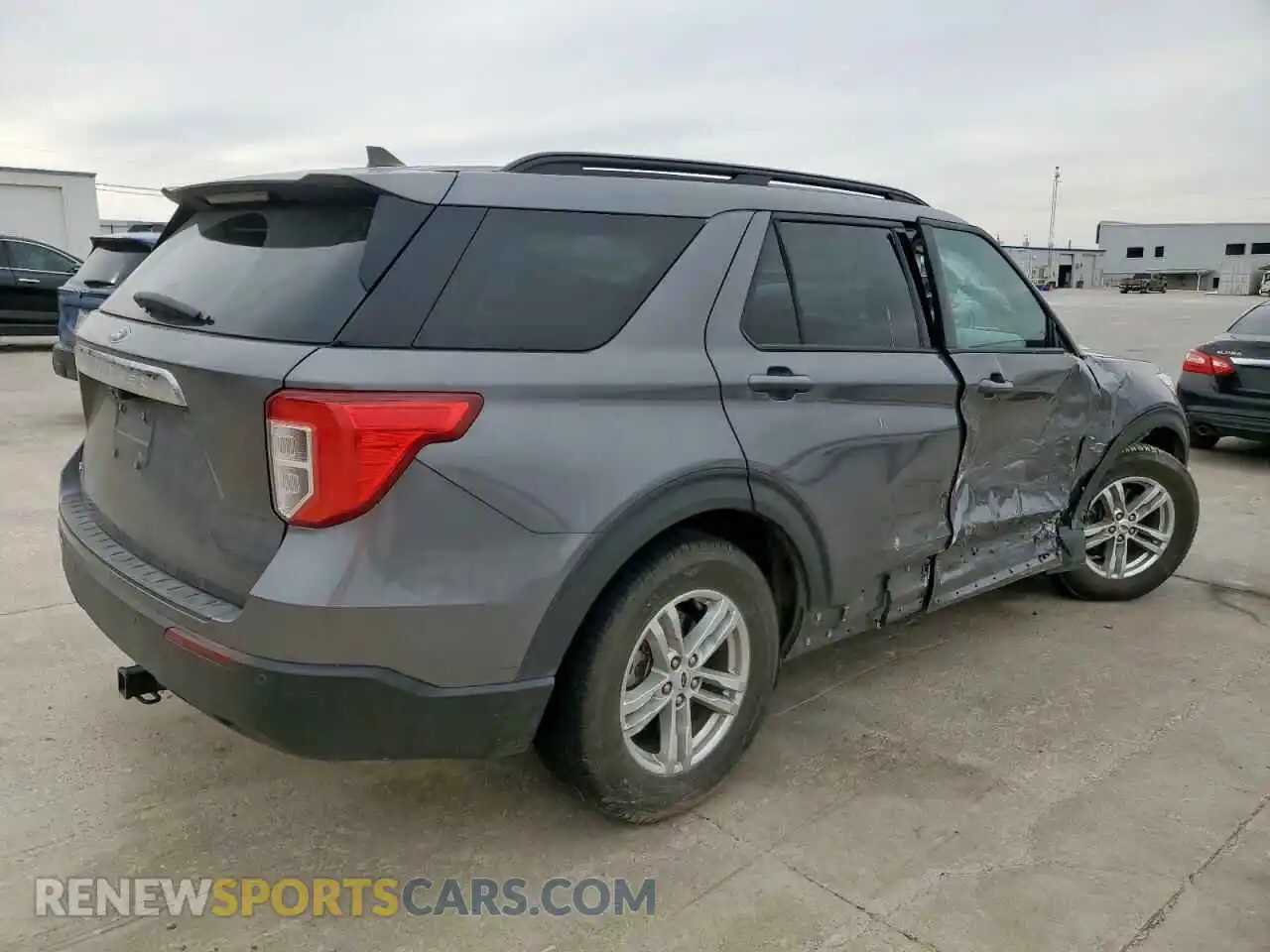3 Photograph of a damaged car 1FMSK7DH2MGC40641 FORD EXPLORER 2021