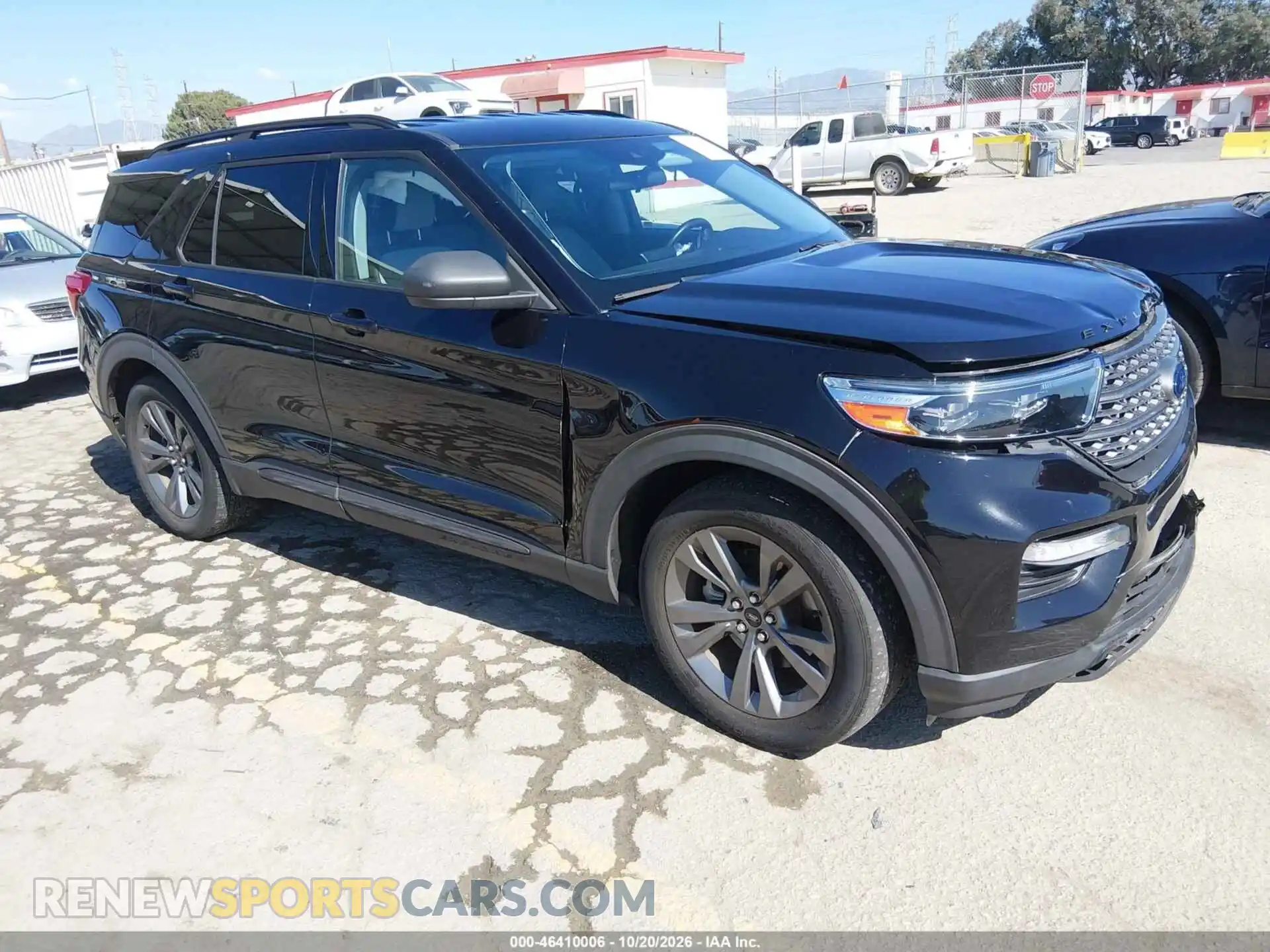 1 Photograph of a damaged car 1FMSK7DH3MGA05990 FORD EXPLORER 2021