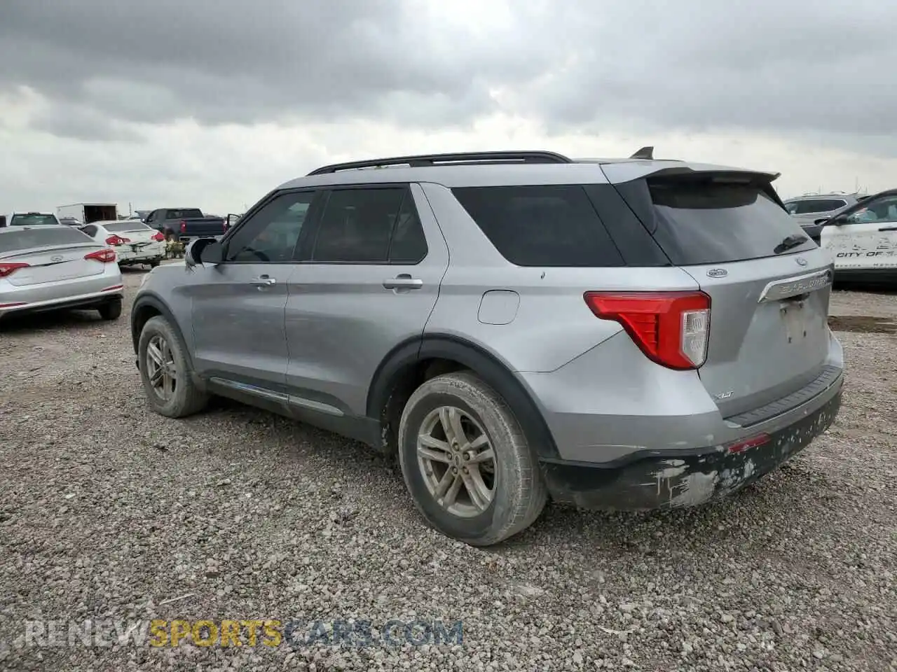 2 Photograph of a damaged car 1FMSK7DH3MGA81807 FORD EXPLORER 2021