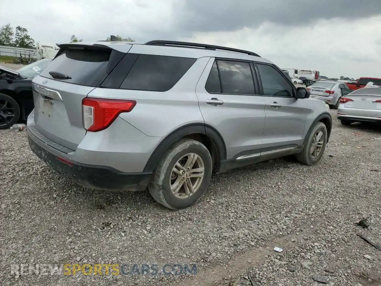 3 Photograph of a damaged car 1FMSK7DH3MGA81807 FORD EXPLORER 2021