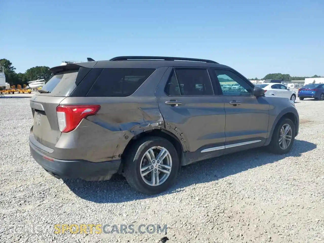 3 Photograph of a damaged car 1FMSK7DH3MGB00145 FORD EXPLORER 2021