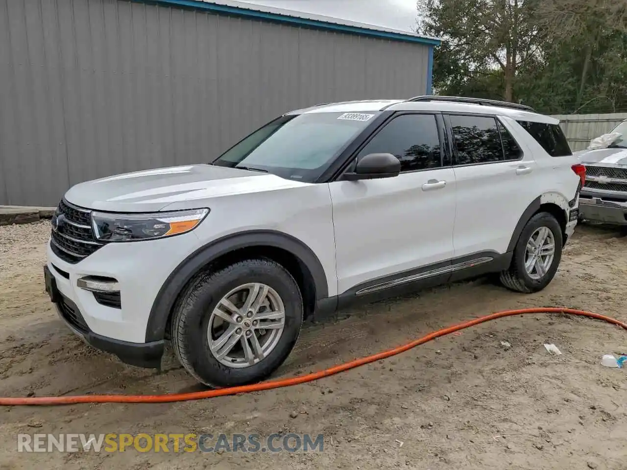1 Photograph of a damaged car 1FMSK7DH3MGB75976 FORD EXPLORER 2021