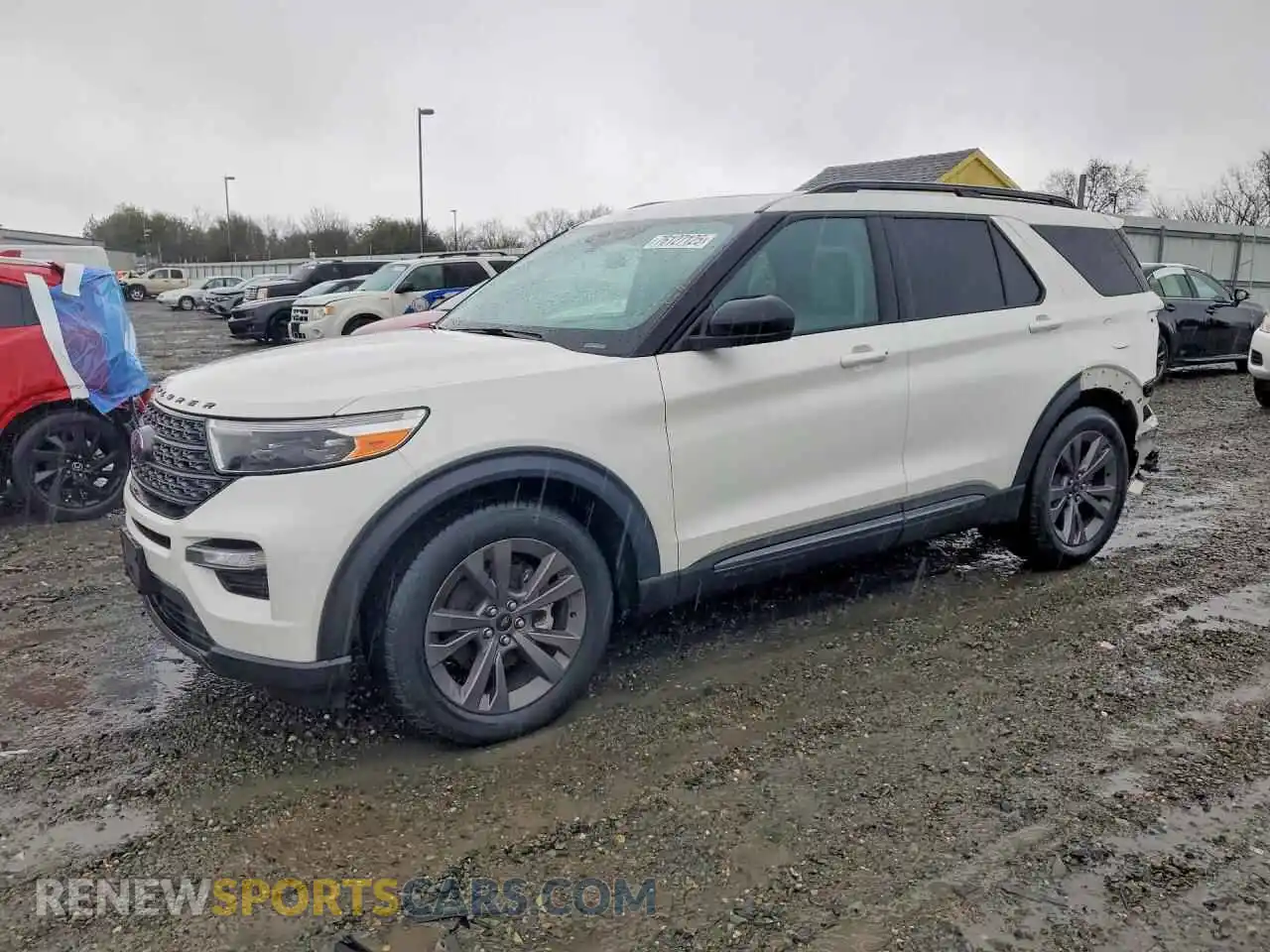 1 Photograph of a damaged car 1FMSK7DH3MGB96360 FORD EXPLORER 2021