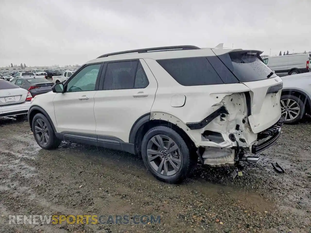 2 Photograph of a damaged car 1FMSK7DH3MGB96360 FORD EXPLORER 2021