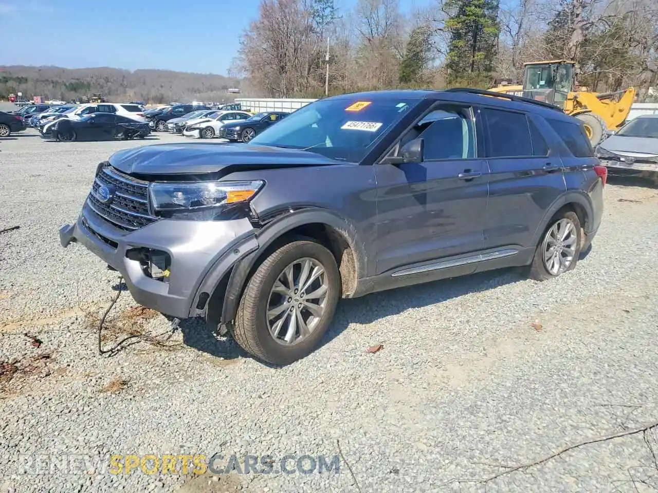 1 Photograph of a damaged car 1FMSK7DH3MGC16574 FORD EXPLORER 2021