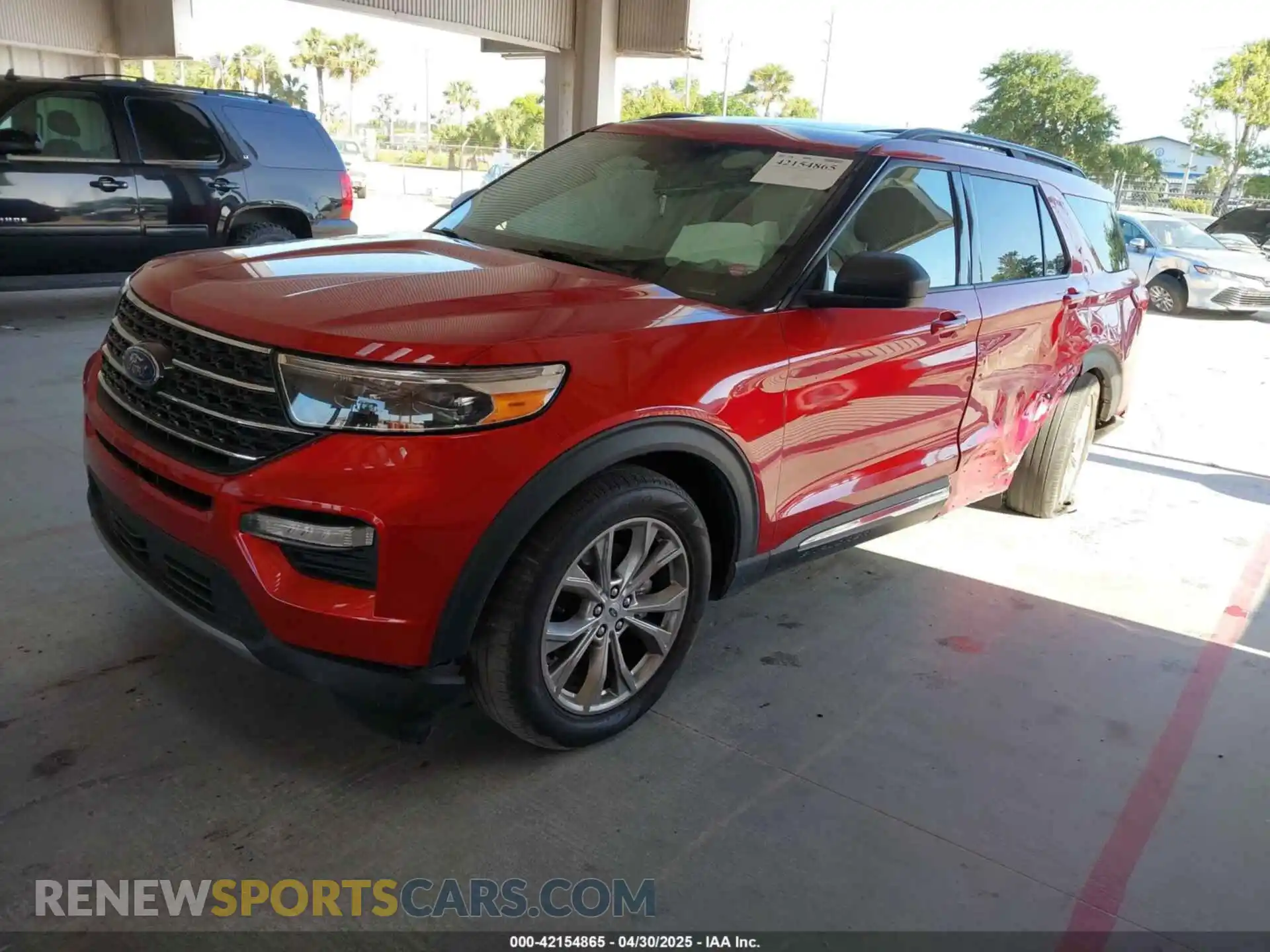 2 Photograph of a damaged car 1FMSK7DH3MGC16932 FORD EXPLORER 2021