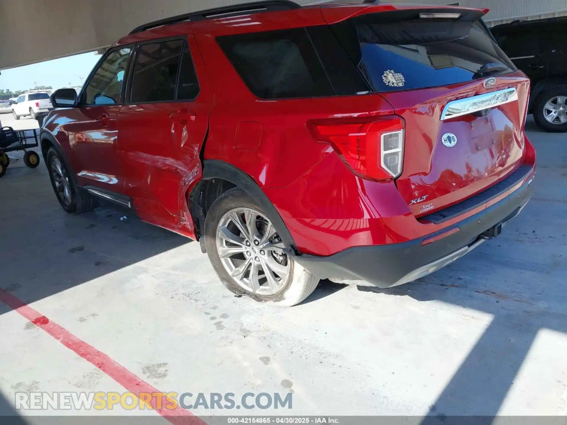 3 Photograph of a damaged car 1FMSK7DH3MGC16932 FORD EXPLORER 2021