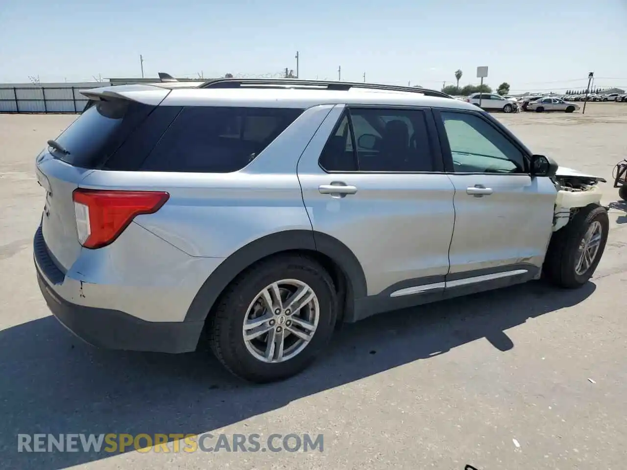 3 fotografías del automóvil dañado 1FMSK7DH4MGA31806 FORD EXPLORER 2021