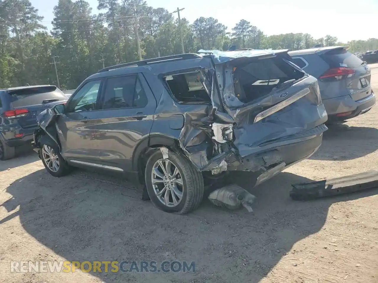 2 Photograph of a damaged car 1FMSK7DH4MGA37508 FORD EXPLORER 2021