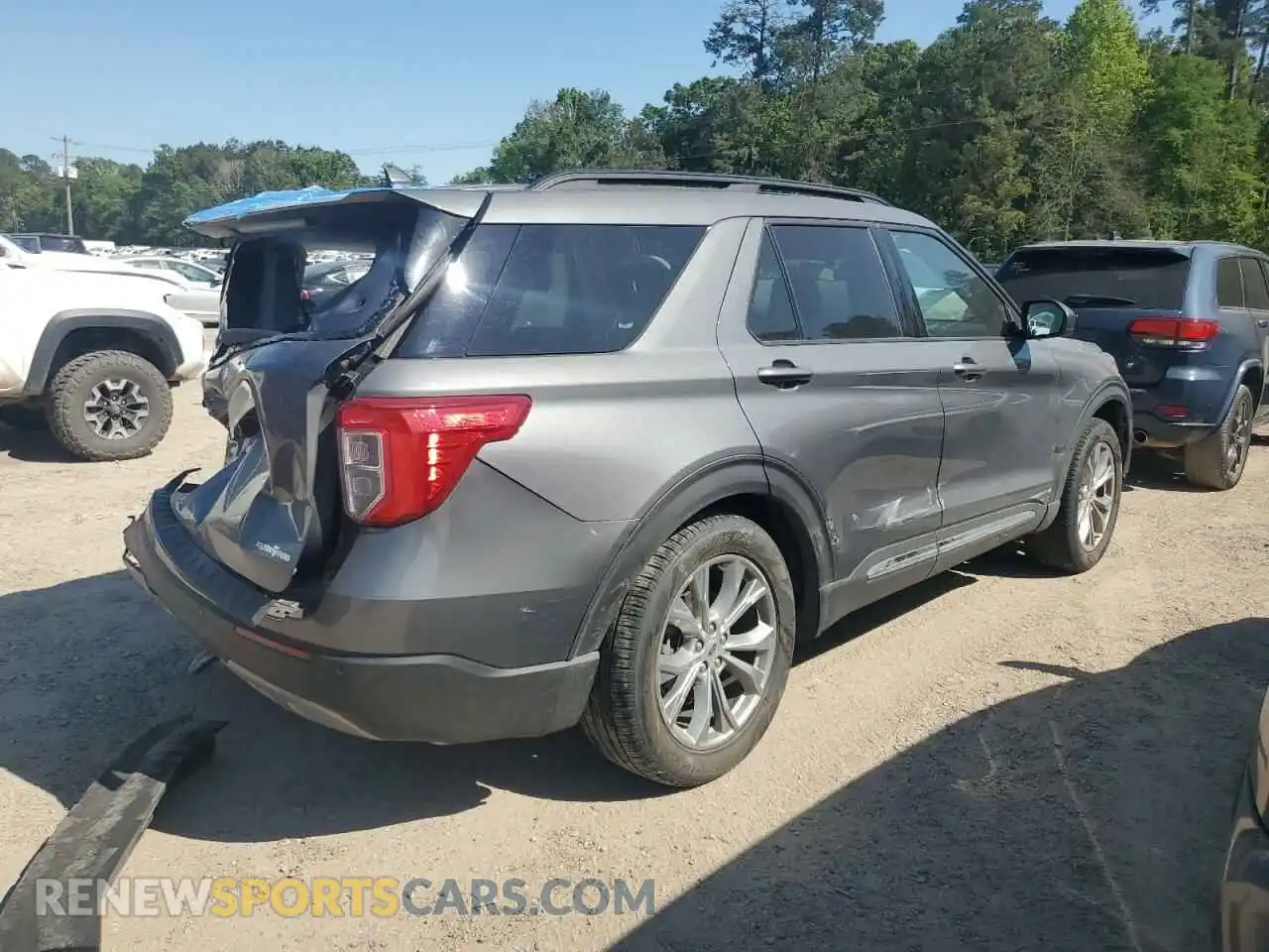 3 Photograph of a damaged car 1FMSK7DH4MGA37508 FORD EXPLORER 2021