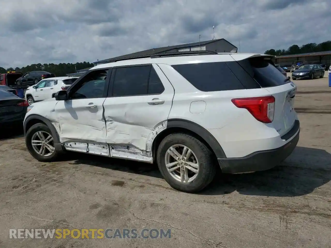 2 Photograph of a damaged car 1FMSK7DH4MGA61078 FORD EXPLORER 2021