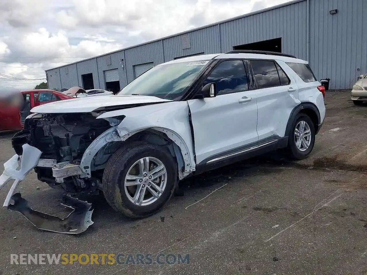 1 Photograph of a damaged car 1FMSK7DH4MGA78253 FORD EXPLORER 2021