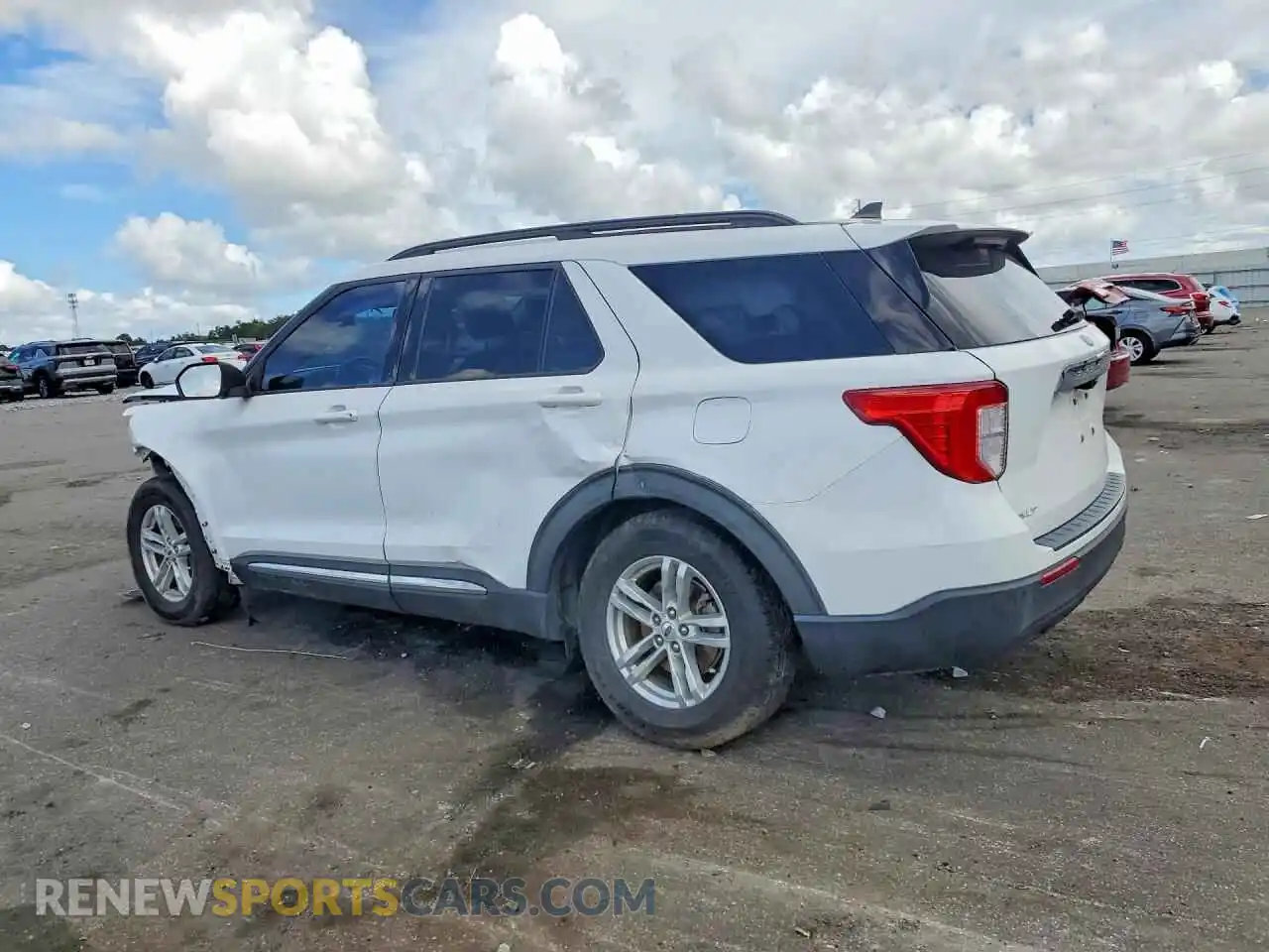 2 Photograph of a damaged car 1FMSK7DH4MGA78253 FORD EXPLORER 2021