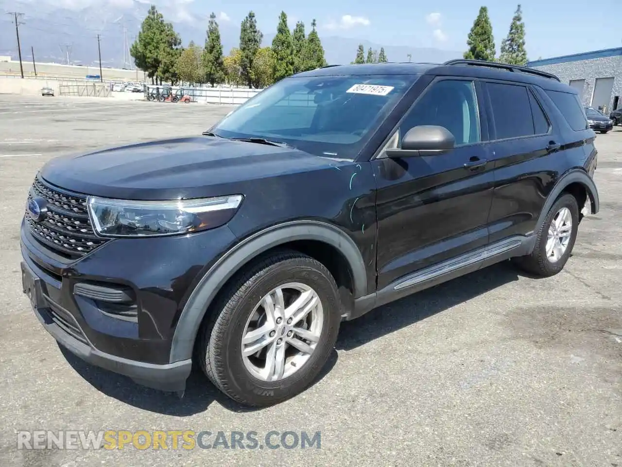1 Photograph of a damaged car 1FMSK7DH4MGB02406 FORD EXPLORER 2021