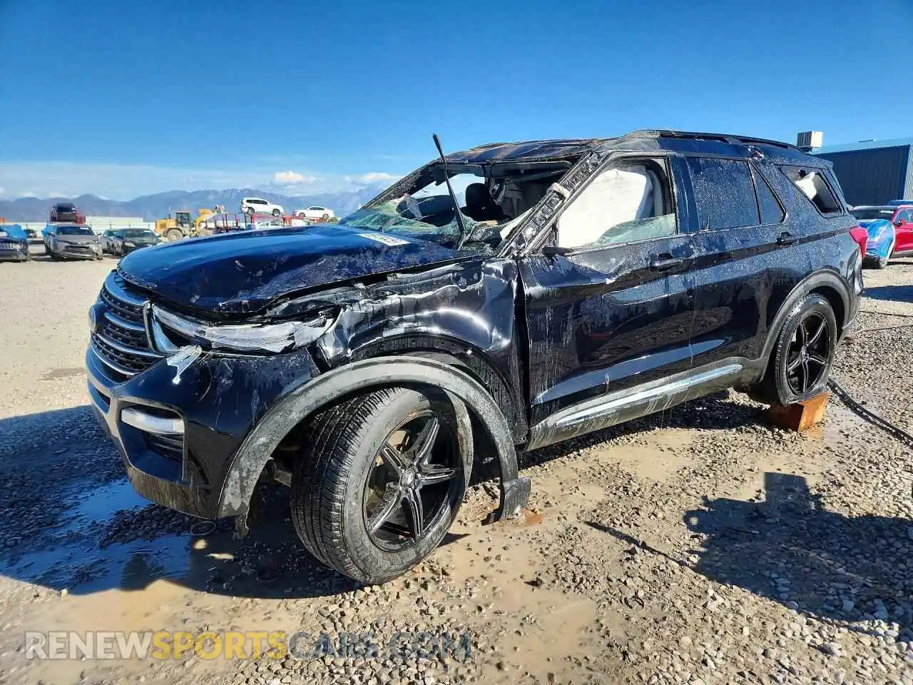 1 Photograph of a damaged car 1FMSK7DH4MGB02549 FORD EXPLORER 2021