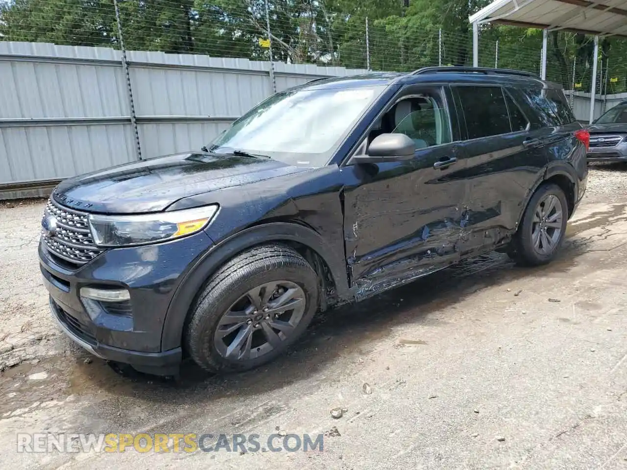 1 Photograph of a damaged car 1FMSK7DH4MGB64520 FORD EXPLORER 2021
