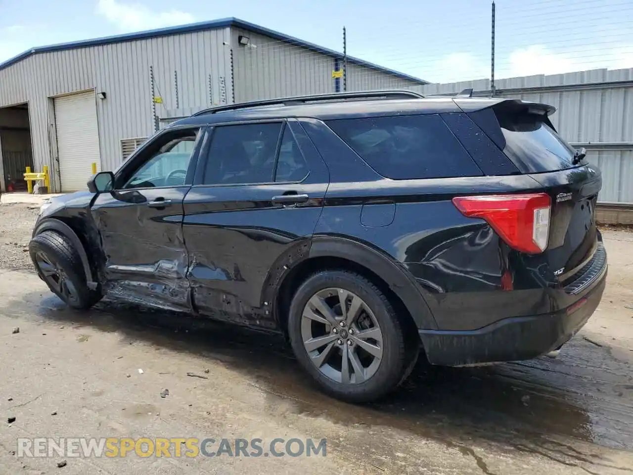 2 Photograph of a damaged car 1FMSK7DH4MGB64520 FORD EXPLORER 2021