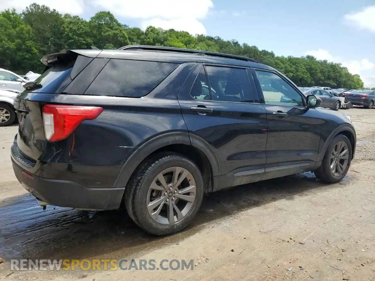 3 Photograph of a damaged car 1FMSK7DH4MGB64520 FORD EXPLORER 2021