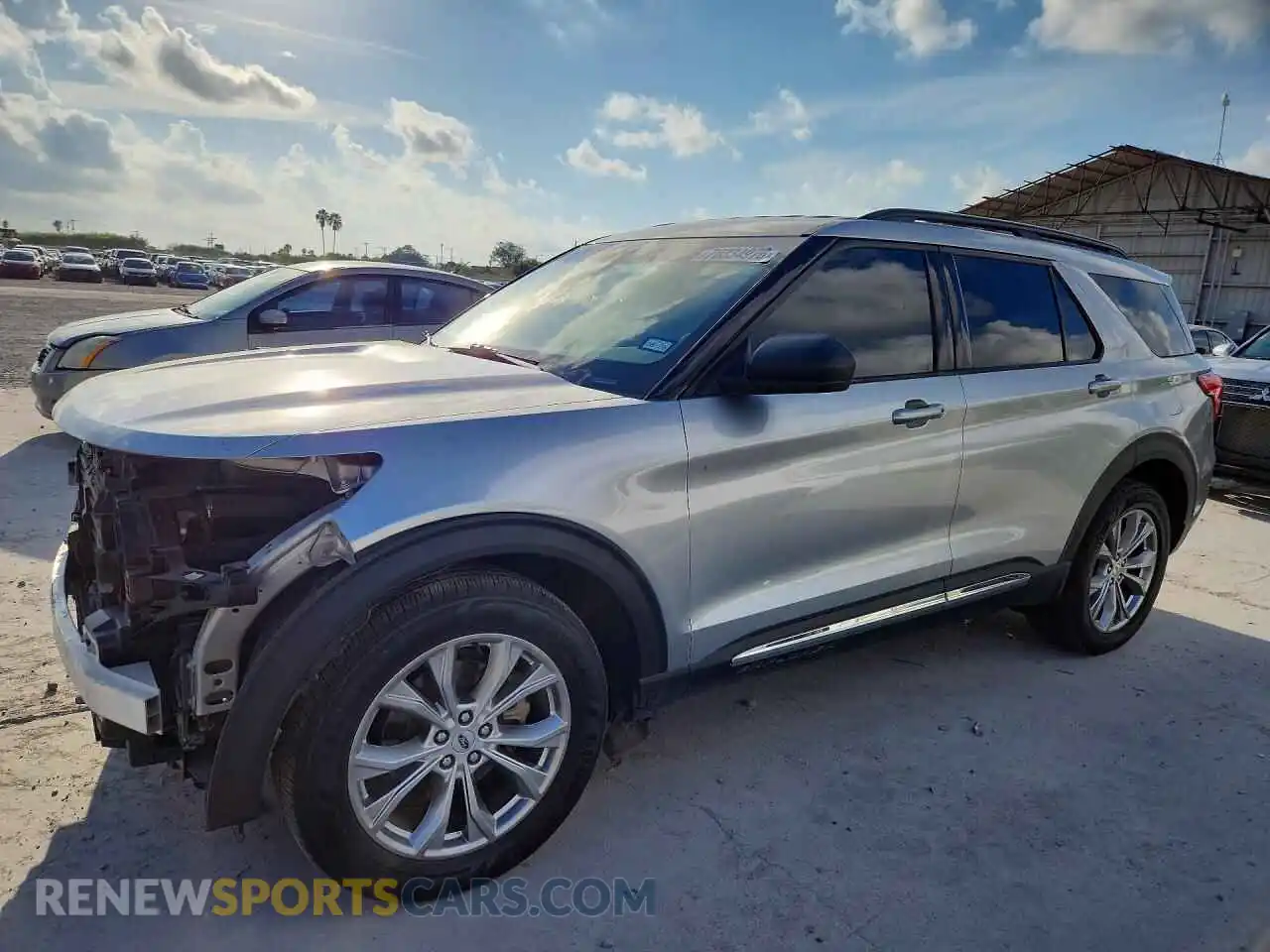 1 Photograph of a damaged car 1FMSK7DH4MGC04644 FORD EXPLORER 2021