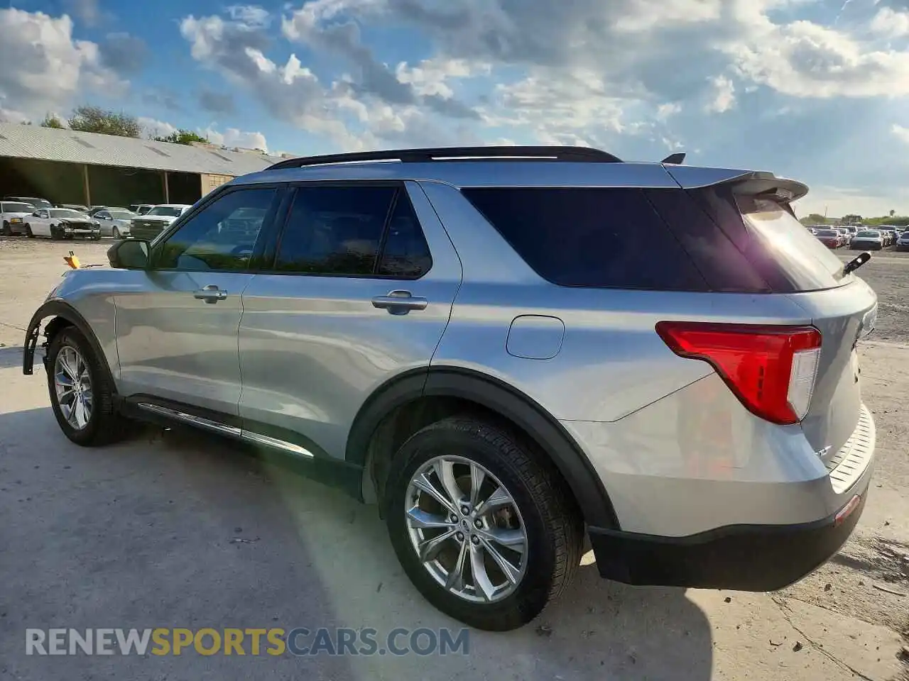 2 Photograph of a damaged car 1FMSK7DH4MGC04644 FORD EXPLORER 2021