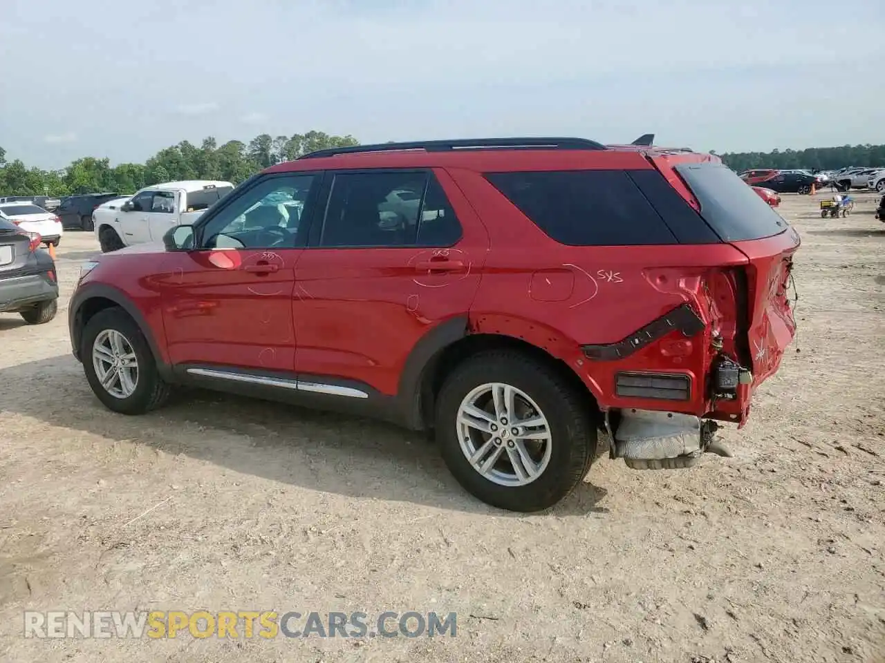 2 fotografías del automóvil dañado 1FMSK7DH4MGC04692 FORD EXPLORER 2021