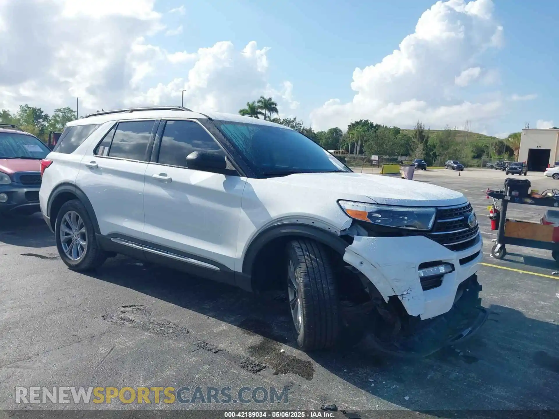 1 Photograph of a damaged car 1FMSK7DH4MGC14767 FORD EXPLORER 2021