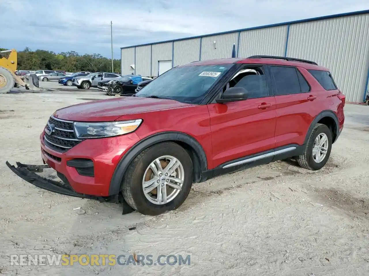1 Photograph of a damaged car 1FMSK7DH4MGC40544 FORD EXPLORER 2021