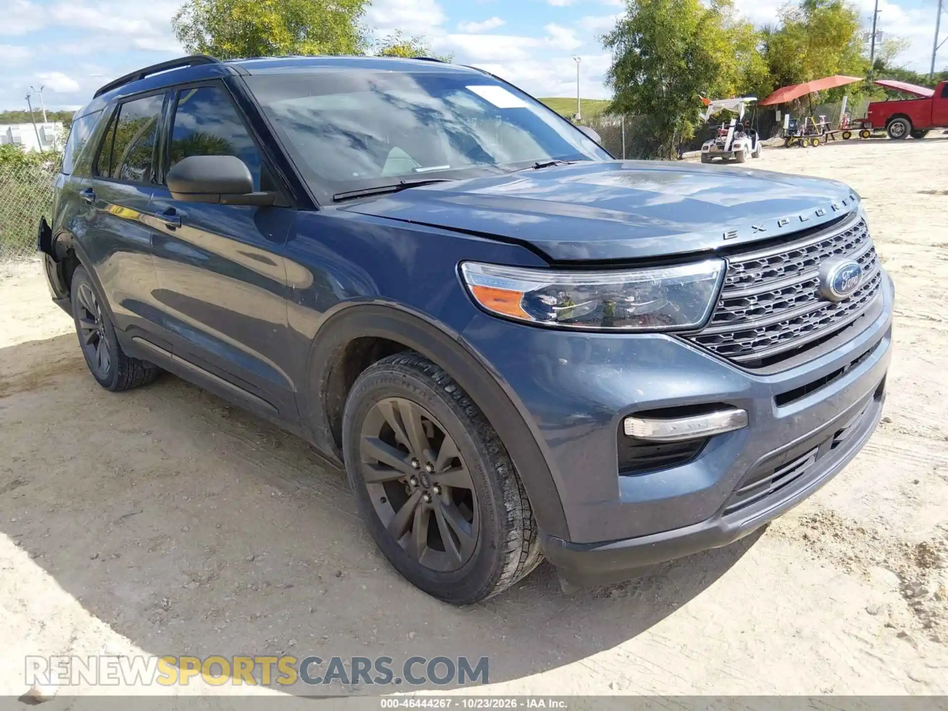 1 Photograph of a damaged car 1FMSK7DH5MGA02542 FORD EXPLORER 2021
