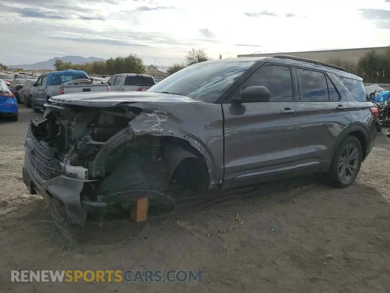 1 Photograph of a damaged car 1FMSK7DH5MGA16537 FORD EXPLORER 2021