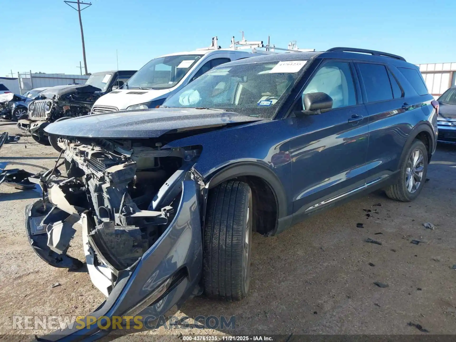 2 fotografías del automóvil dañado 1FMSK7DH5MGA40224 FORD EXPLORER 2021