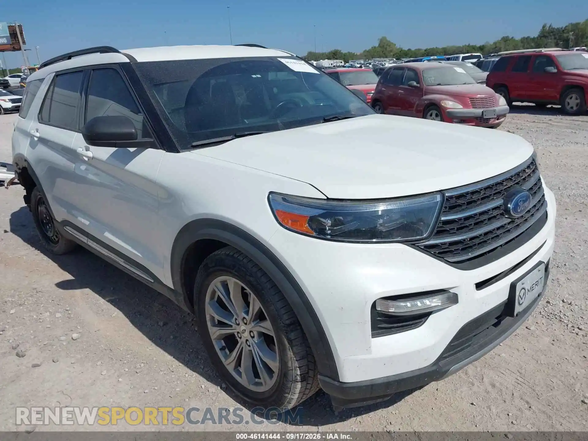 1 Photograph of a damaged car 1FMSK7DH5MGA61445 FORD EXPLORER 2021
