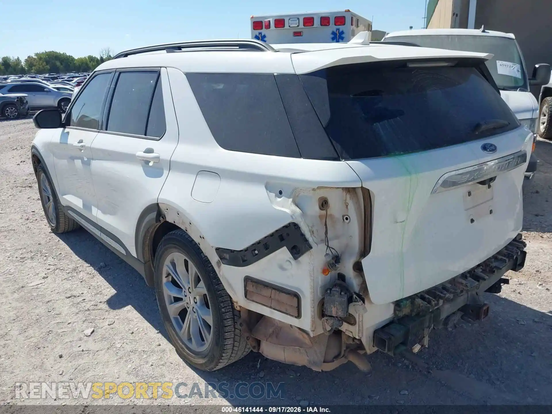 3 Photograph of a damaged car 1FMSK7DH5MGA61445 FORD EXPLORER 2021