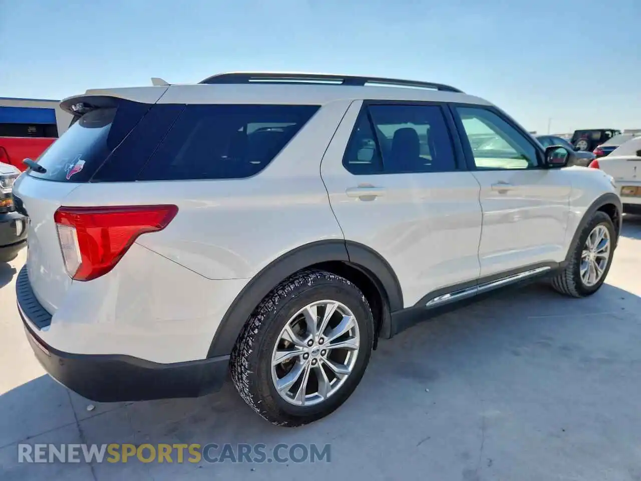 3 fotografías del automóvil dañado 1FMSK7DH5MGA82120 FORD EXPLORER 2021