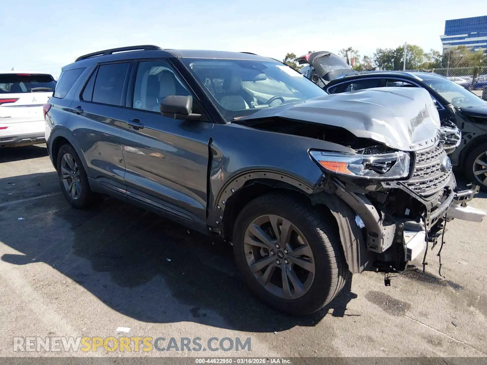 1 Photograph of a damaged car 1FMSK7DH5MGA83445 FORD EXPLORER 2021
