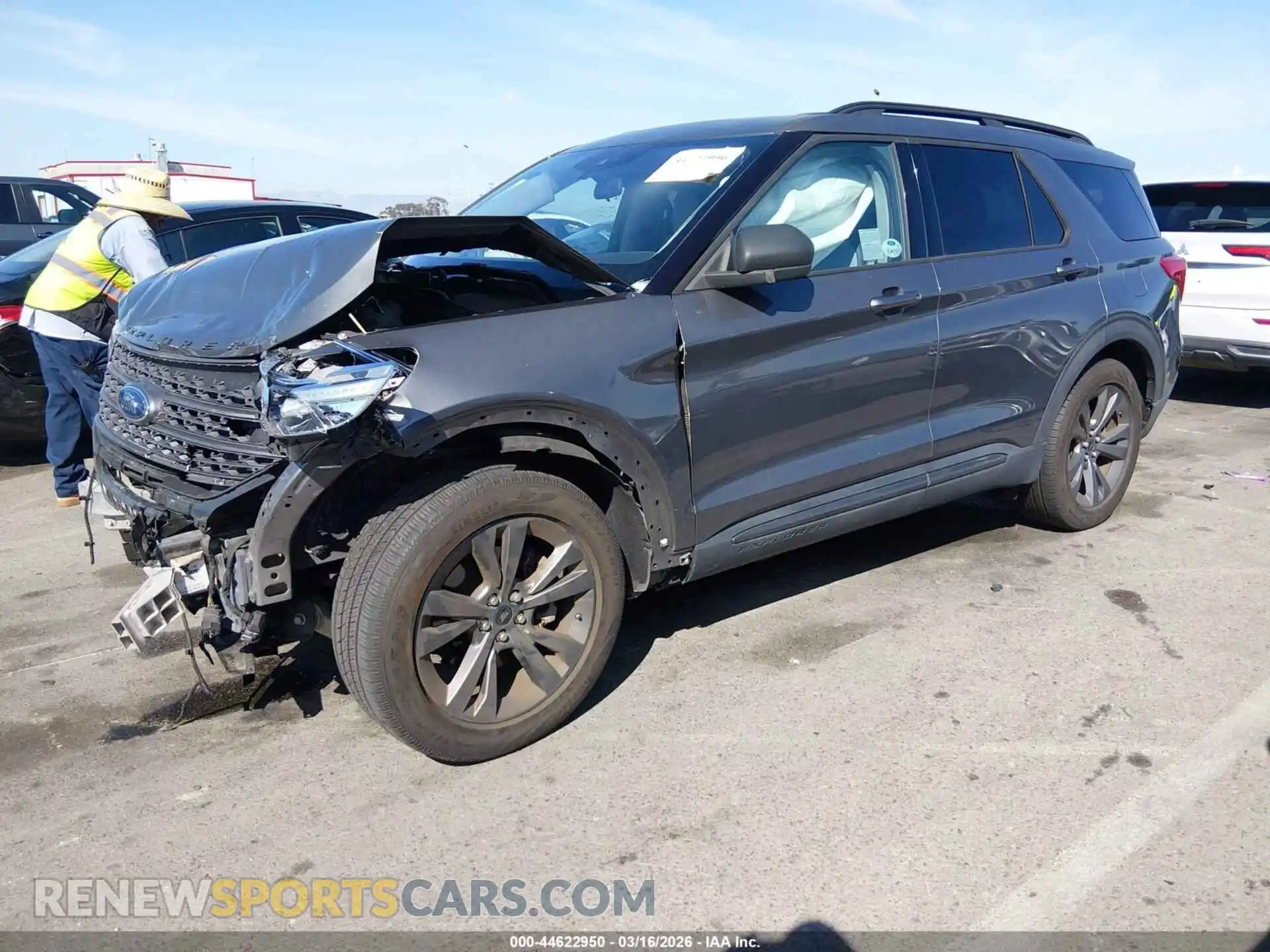 2 Photograph of a damaged car 1FMSK7DH5MGA83445 FORD EXPLORER 2021