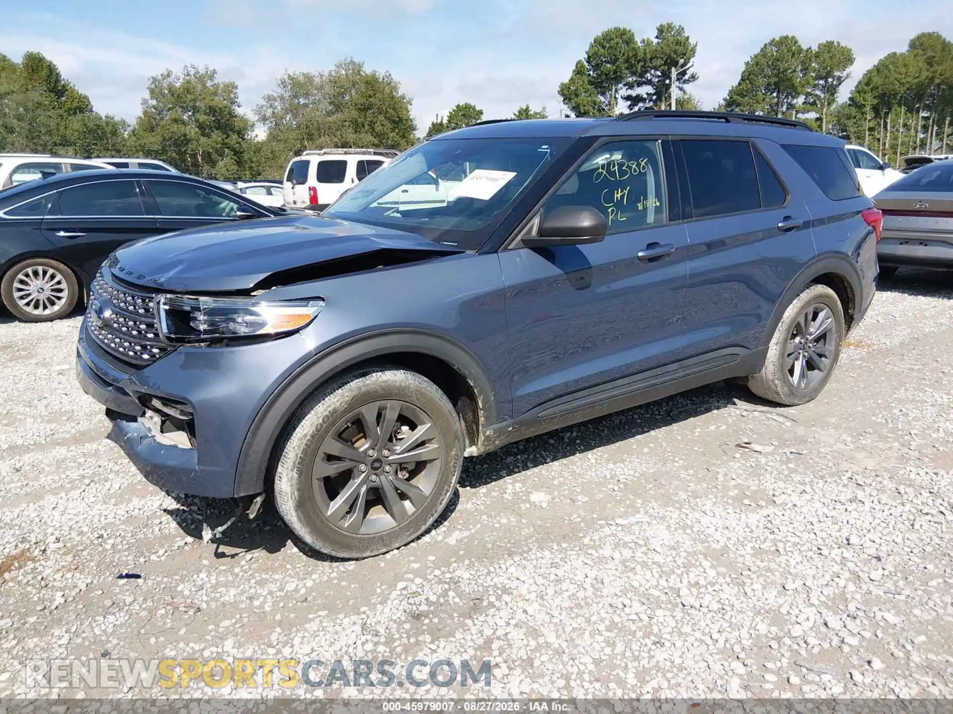 2 Фотография поврежденного автомобиля 1FMSK7DH5MGB27833 FORD EXPLORER 2021