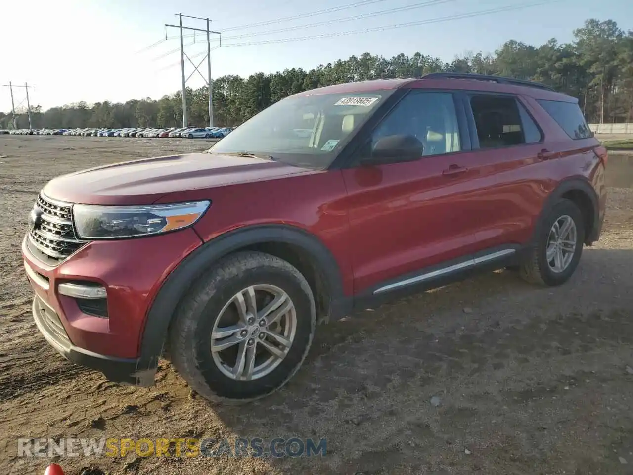 1 Photograph of a damaged car 1FMSK7DH5MGB28724 FORD EXPLORER 2021